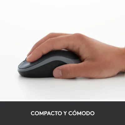 Logitech M185 Ratón Inalámbrico 1000 DPI Negro/Rojo Logitech M185 Ratón Inalámbrico 1000 DPI Negro/Rojo