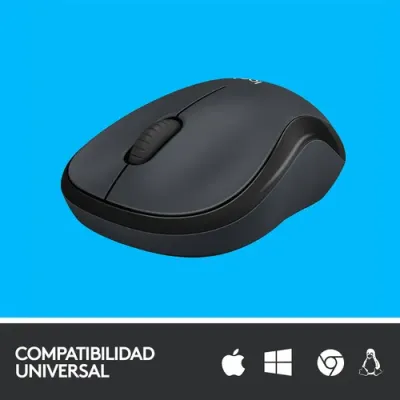 Logitech M220 Silent Ratón Wireless Negro Logitech M220 Silent Ratón Wireless Negro