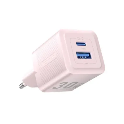 Cargador Gan de Pared Vention FEQP0-EU/ 1xUSB Tipo-C/ 1xUSB/ 30W Cargador Gan de Pared Vention FEQP0-EU/ 1xUSB Tipo-C/ 1xUSB/ 30W