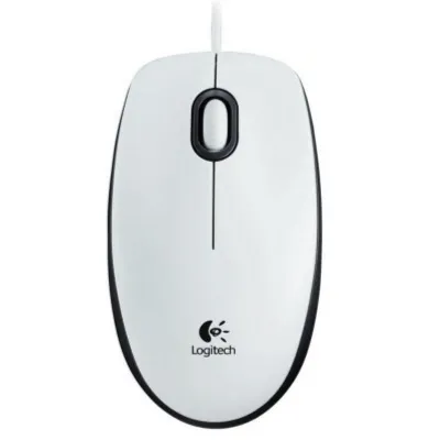 Logitech B100 Ratón Blanco Logitech B100 Ratón Blanco