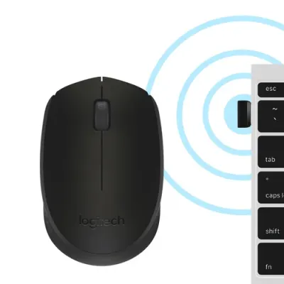 Logitech B170 Ratón Inalámbrico Negro