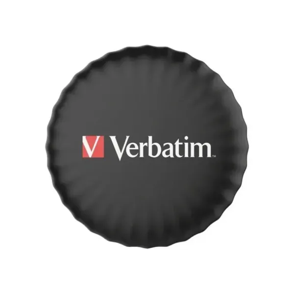 Localizador Verbatim My Finder Coin Bluetooth Tracker MYFC-01B compatible con Apple/ Incluye Llavero y Pila/ Negro