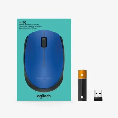 Logitech M171 Ratón Inalámbrico Azul Logitech M171 Ratón Inalámbrico Azul