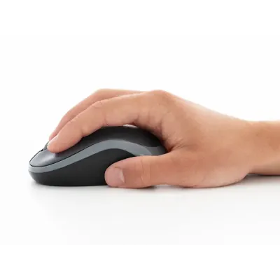 Logitech M185 Ratón Inalámbrico con Mini Receptor USB, Batería