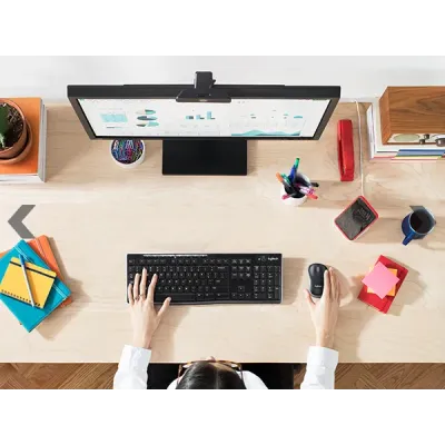 Logitech M185 Ratón Inalámbrico con Mini Receptor USB, Batería