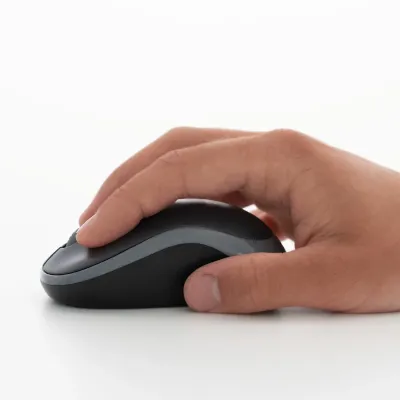 Logitech M185 Negro/Gris - Ratón inalámbrico mediano 1000 DPI Logitech M185 Negro/Gris - Ratón inalámbrico mediano 1000 DPI