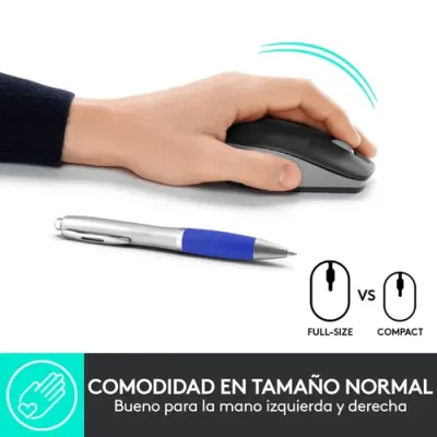 Logitech M190 Ratón Inalámbrico 1000DPI Gris Logitech M190 Ratón Inalámbrico 1000DPI Gris