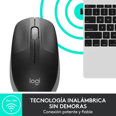 Logitech M190 Ratón Inalámbrico 1000DPI Gris Logitech M190 Ratón Inalámbrico 1000DPI Gris