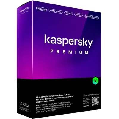 Kaspersky Premium Total Security 2024 | 10 Dispositivos | 1 año