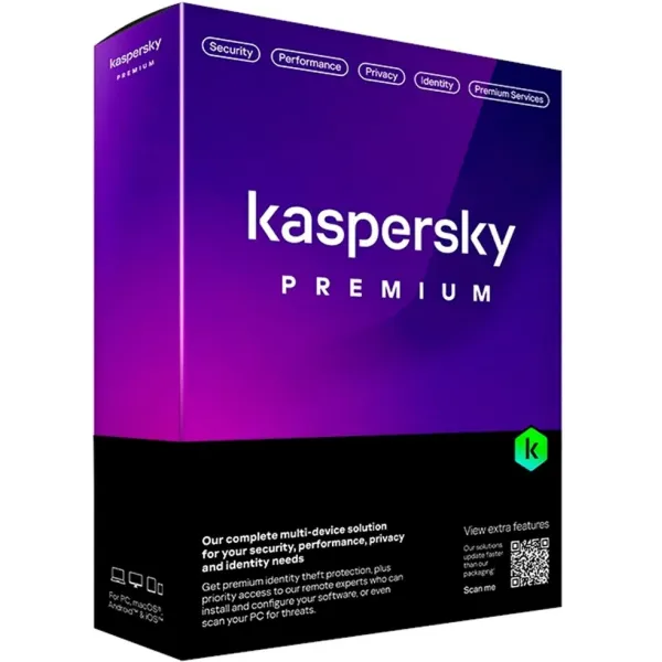 Kaspersky Premium 5 Dispositivos 1 Año