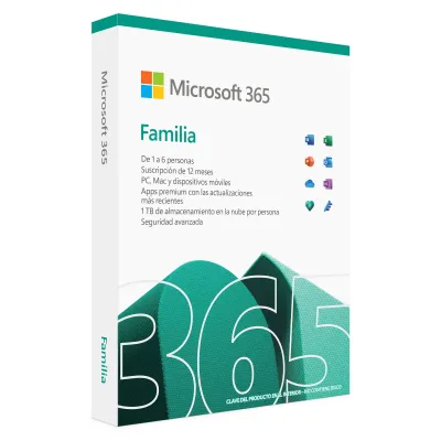 Microsoft Office 365 Familia 6 Usuarios+6TB | 5