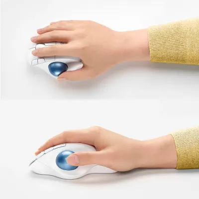Logitech Ergo M575 Ratón Trackball Inalámbrico 2000DPI Blanco Logitech Ergo M575 Ratón Trackball Inalámbrico 2000DPI Blanco