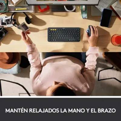 Logitech Ergo M575 Ratón Trackball Inalámbrico 2000DPI Blanco Logitech Ergo M575 Ratón Trackball Inalámbrico 2000DPI Blanco