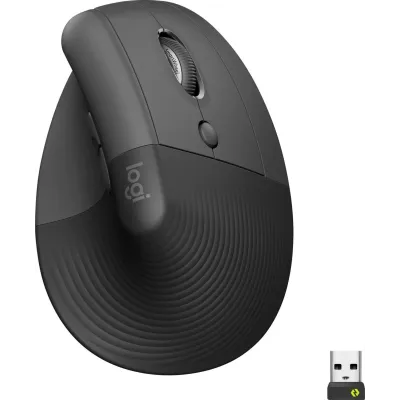 Logitech Lift Ratón Inalámbrico Vertical para Diestros 4000 DPI Logitech Lift Ratón Inalámbrico Vertical para Diestros 4000 DPI
