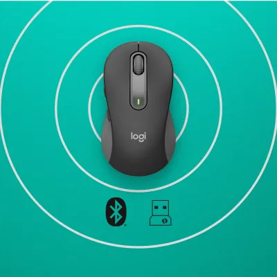 Logitech Signature M650 L Ratón Óptico Inalámbrico 2000DPI Gris Logitech Signature M650 L Ratón Óptico Inalámbrico 2000DPI Gris