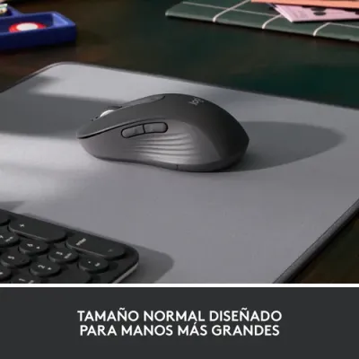 Logitech Signature M650 L Ratón Óptico Inalámbrico 2000DPI Gris Logitech Signature M650 L Ratón Óptico Inalámbrico 2000DPI Gris