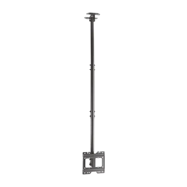 Aisens Soporte de Techo Giratorio Inclinable Extensible para Monitor/TV 50Kg de 23-43” Negro 
