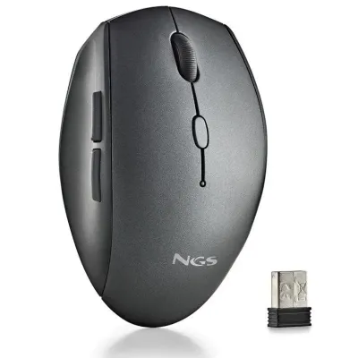 NGS Bee Black Ratón Inalámbrico 1600 DPI Negro NGS Bee Black Ratón Inalámbrico 1600 DPI Negro