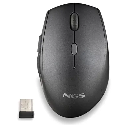 NGS Bee Black Ratón Inalámbrico 1600 DPI Negro NGS Bee Black Ratón Inalámbrico 1600 DPI Negro