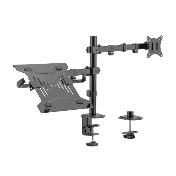 Aisens DTL32TSR-193 Soporte de Mesa para Portátil/Monitor/TV hasta 9Kg de 17-32 Negro 