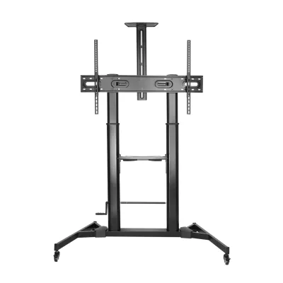 Aisens Soporte de Suelo ECO con Ruedas y Manivela DVD/Cámara