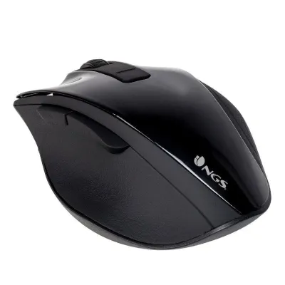 NGS Bow Ratón Inalámbrico Negro