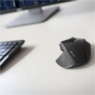 NGS Bow Ratón Inalámbrico Negro