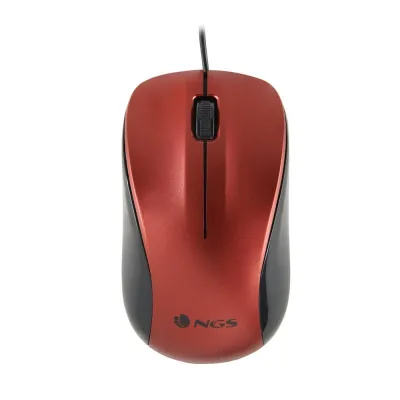 NGS Wired Crew Ratón Óptico 1200DPI Rojo NGS Wired Crew Ratón Óptico 1200DPI Rojo
