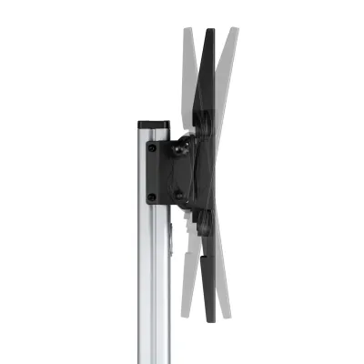 Aisens FT86TRE-197 Soporte de Suelo con Rueda, Bandeja DVD para