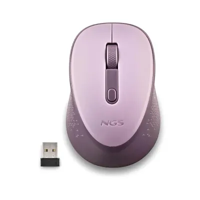 NGS Dew Lilac Ratón Optico Inalámbrico 1600 DPI Lila NGS Dew Lilac Ratón Optico Inalámbrico 1600 DPI Lila
