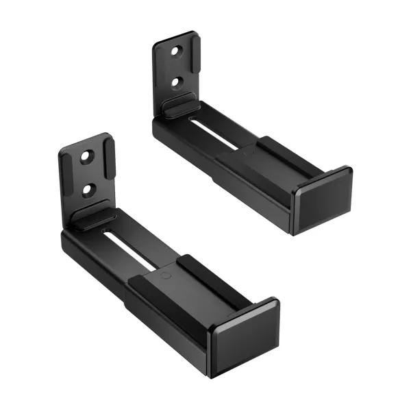 Aisens SPK02U-191 Soporte Universal de Pared para Barra de Sonido Negro 