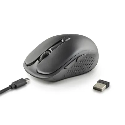 Ratón Inalámbrico NGS Evo Rust/ Batería recargable/ Hasta 1600 Ratón Inalámbrico NGS Evo Rust/ Batería recargable/ Hasta 1600