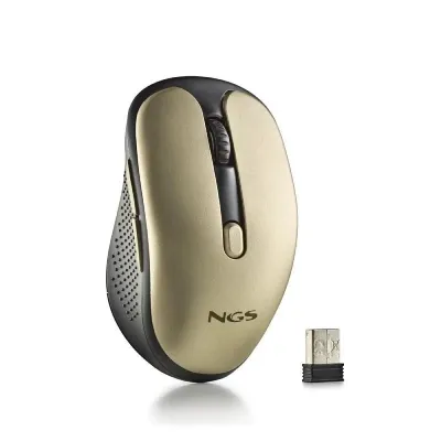 NGS Evo Rust Gold Ratón Inalámbrico Recargable 1600DPI Teclas