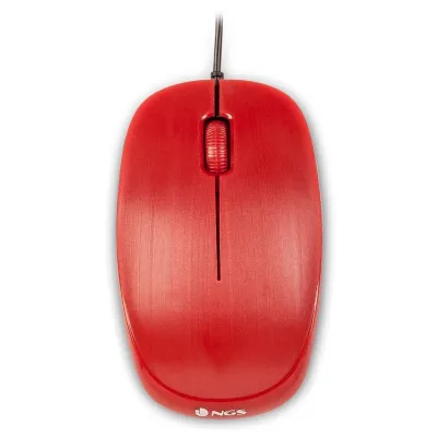 NGS Flame Ratón 1000 DPI Rojo NGS Flame Ratón 1000 DPI Rojo