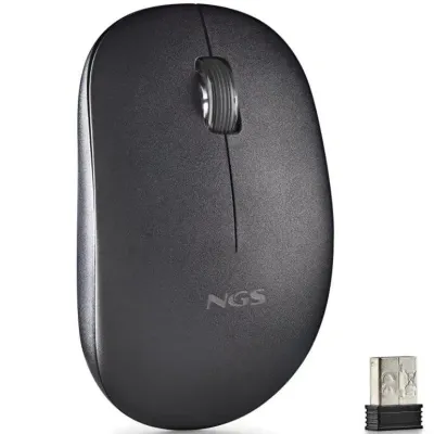NGS FOG PRO Ratón Óptico Inalámbrico 1000 DPI Negro