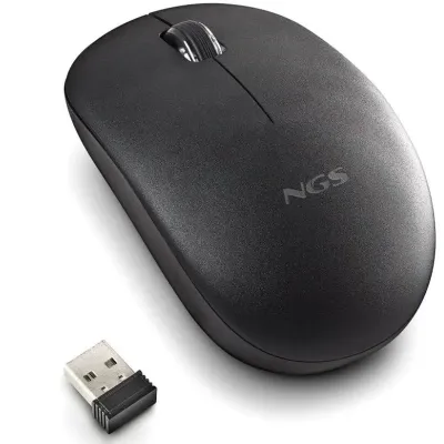 NGS FOG PRO Ratón Óptico Inalámbrico 1000 DPI Negro