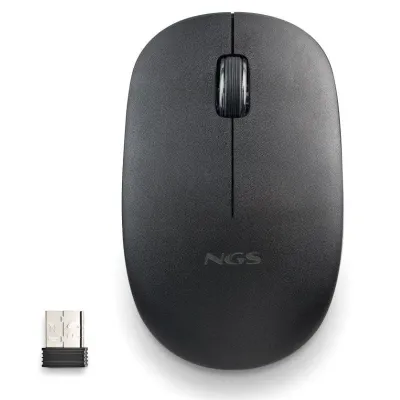 NGS FOG PRO Ratón Óptico Inalámbrico 1000 DPI Negro