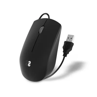 Subblim Business Silencioso Ratón USB 1200DPI Negro