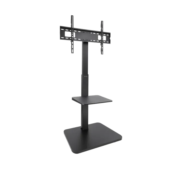 TooQ Moon FS2287M-B Soporte de Suelo para TV con Altura Regulable 75" Vesa 600x400 Max Negro 