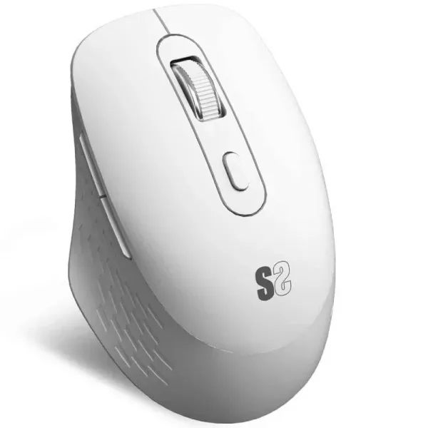 Subblim Curve Ergo Dual Ratón Ergonómico Inalámbrico Blanco