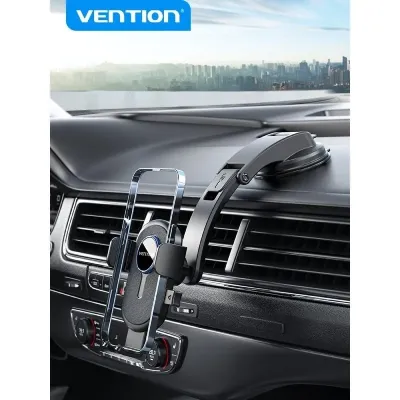 Vention KSCB0 Soporte de Smartphone para Coche Negro