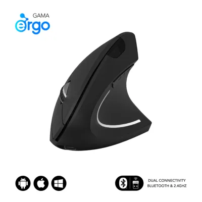 Subblim Glide Vertical Ergo Dual Ratón Vertical Ergonómico Subblim Glide Vertical Ergo Dual Ratón Vertical Ergonómico