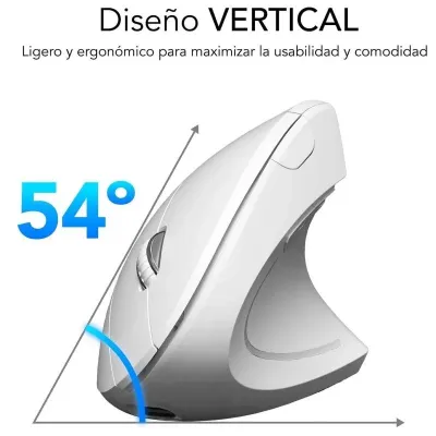 Subblim Glide Vertical Ergo Dual Ratón Vertical Ergonómico Subblim Glide Vertical Ergo Dual Ratón Vertical Ergonómico