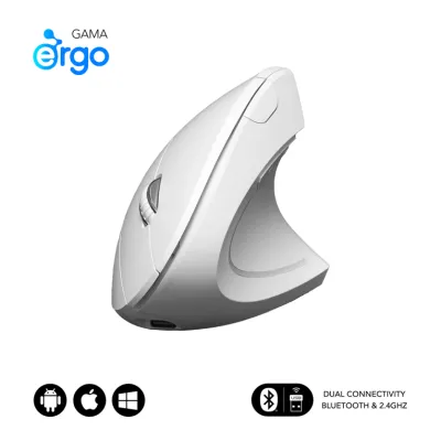 Subblim Glide Vertical Ergo Dual Ratón Vertical Ergonómico Subblim Glide Vertical Ergo Dual Ratón Vertical Ergonómico