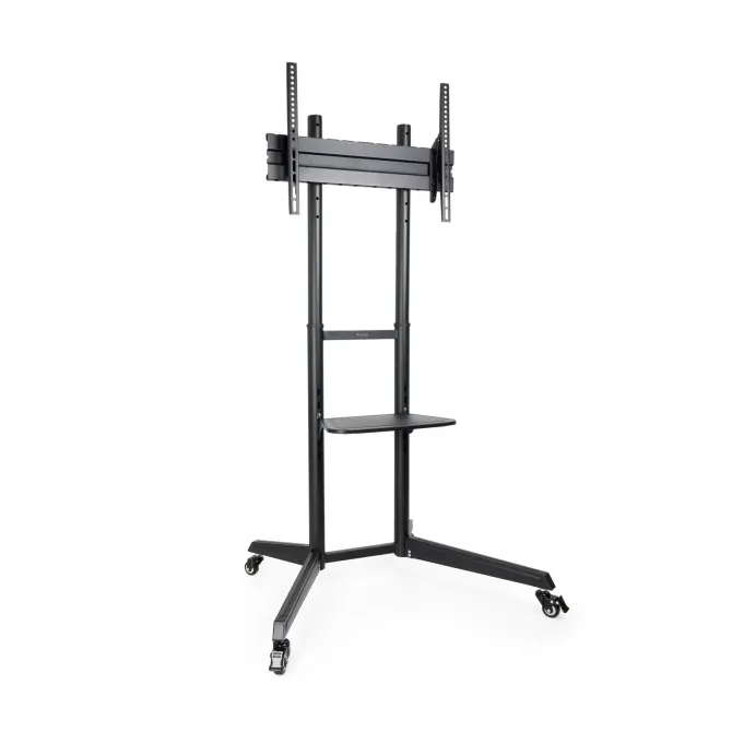 TooQ FS1170M-B Soporte de Suelo con Ruedas Inclinable para TV