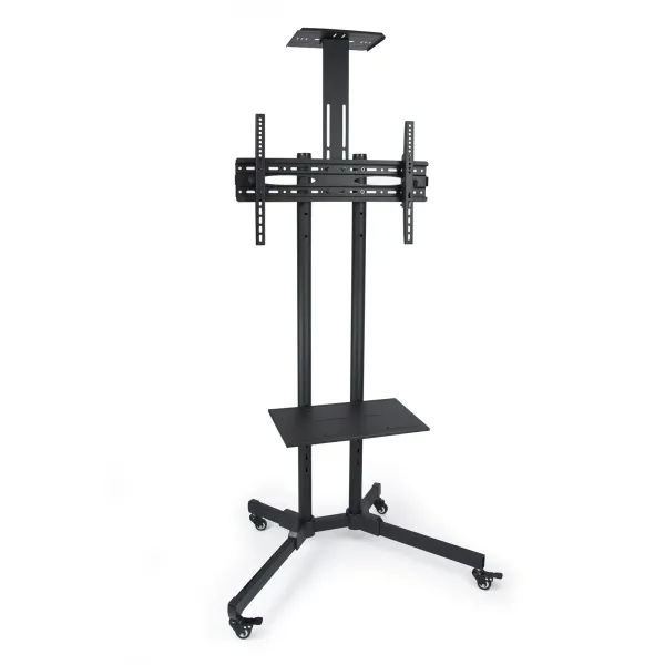 TooQ FS1470M-B Soporte de Suelo Con Ruedas Monitor/TV 37-70" VESA 600x400 Max 50kg 