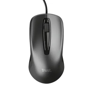 Trust Basics Ratón Óptico 1200DPI Negro