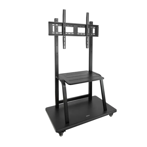 TooQ Coloso Soporte de Suelo con Ruedas para Pantallas 37"-100" Negro 