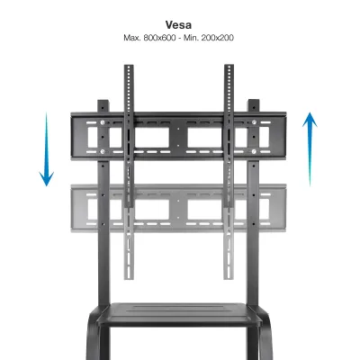 TooQ Coloso Soporte de Suelo con Ruedas para Pantallas 37"-100"