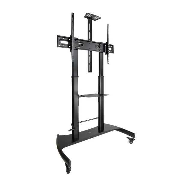TooQ Ares Soporte de Suelo con Ruedas con Regulación de Altura para Pantallas 60"-100" 